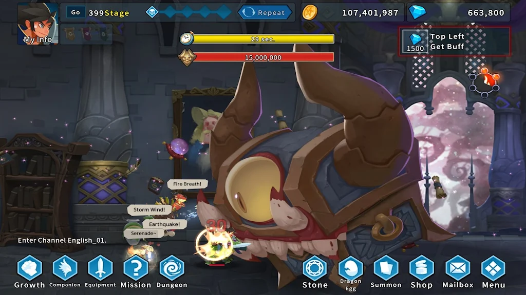 Dragon Knights Idle gameplay screenshot 7