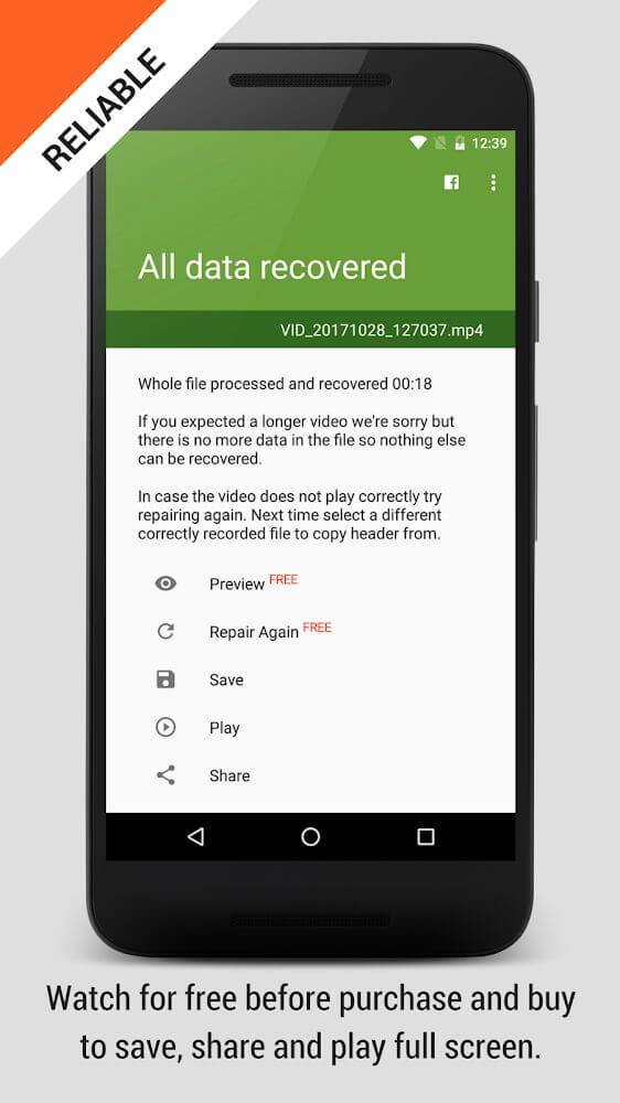 MP4Fix Video Repair Tool screenshot 5