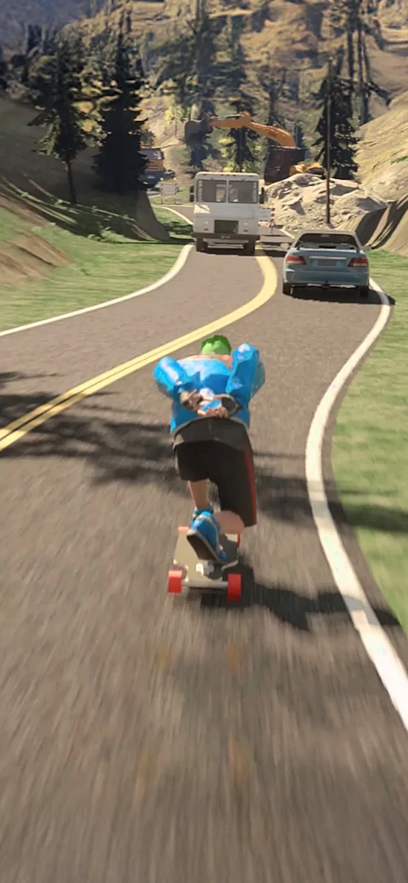 Downhill Racer screenshot 2