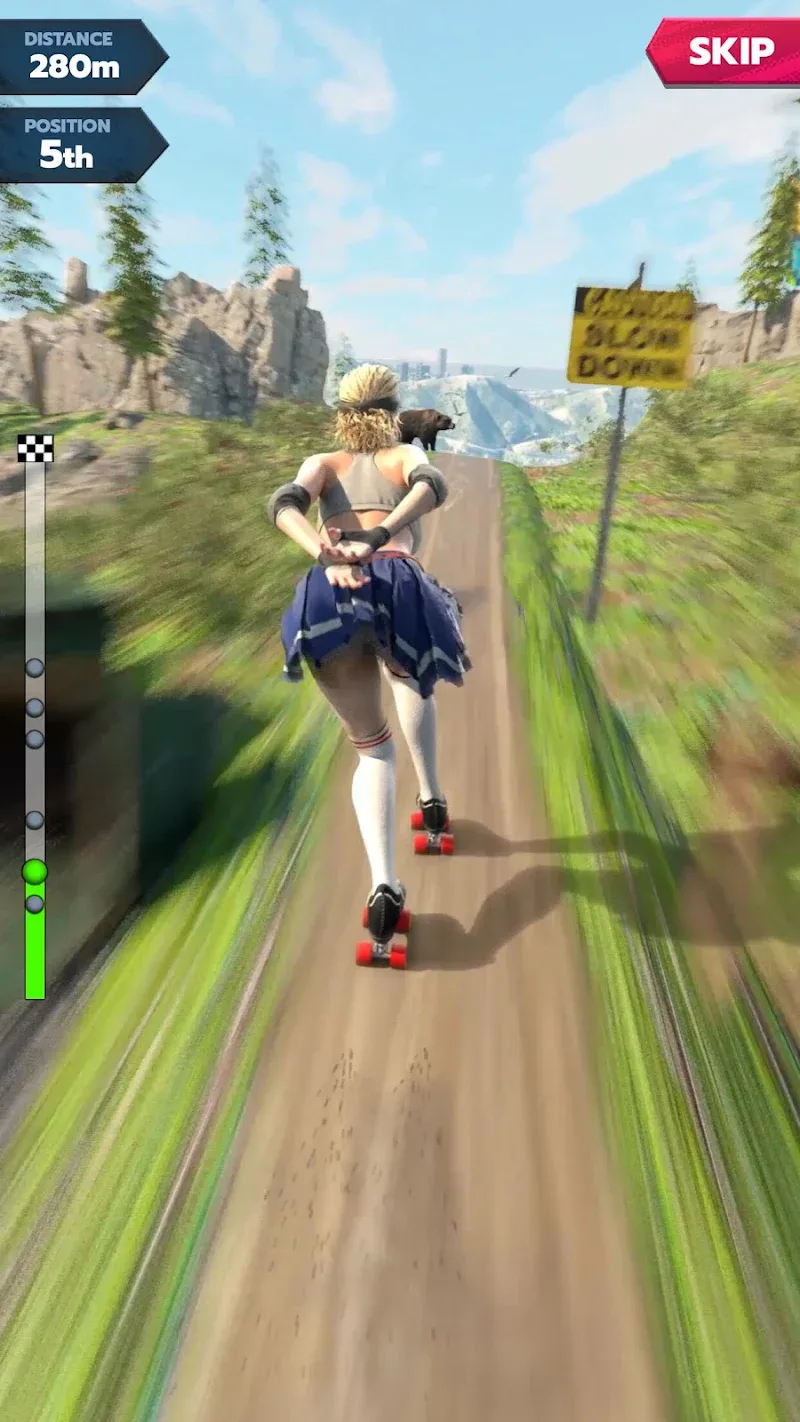 Downhill Race League screenshot 3