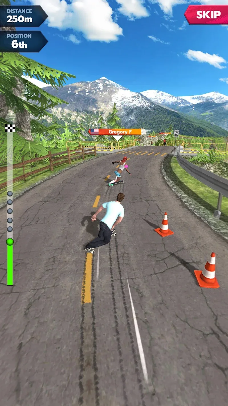Downhill Race League screenshot 4
