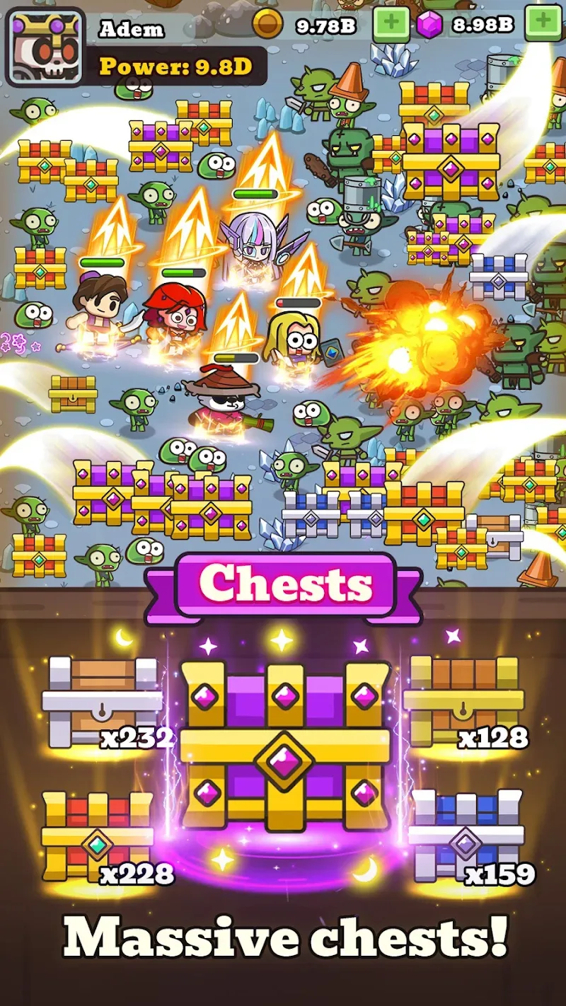 Epic Slime Heroes: Idle RPG screenshot 6