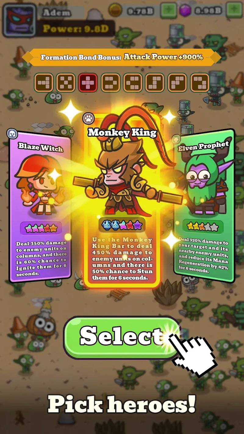 Epic Slime Heroes: Idle RPG screenshot 3