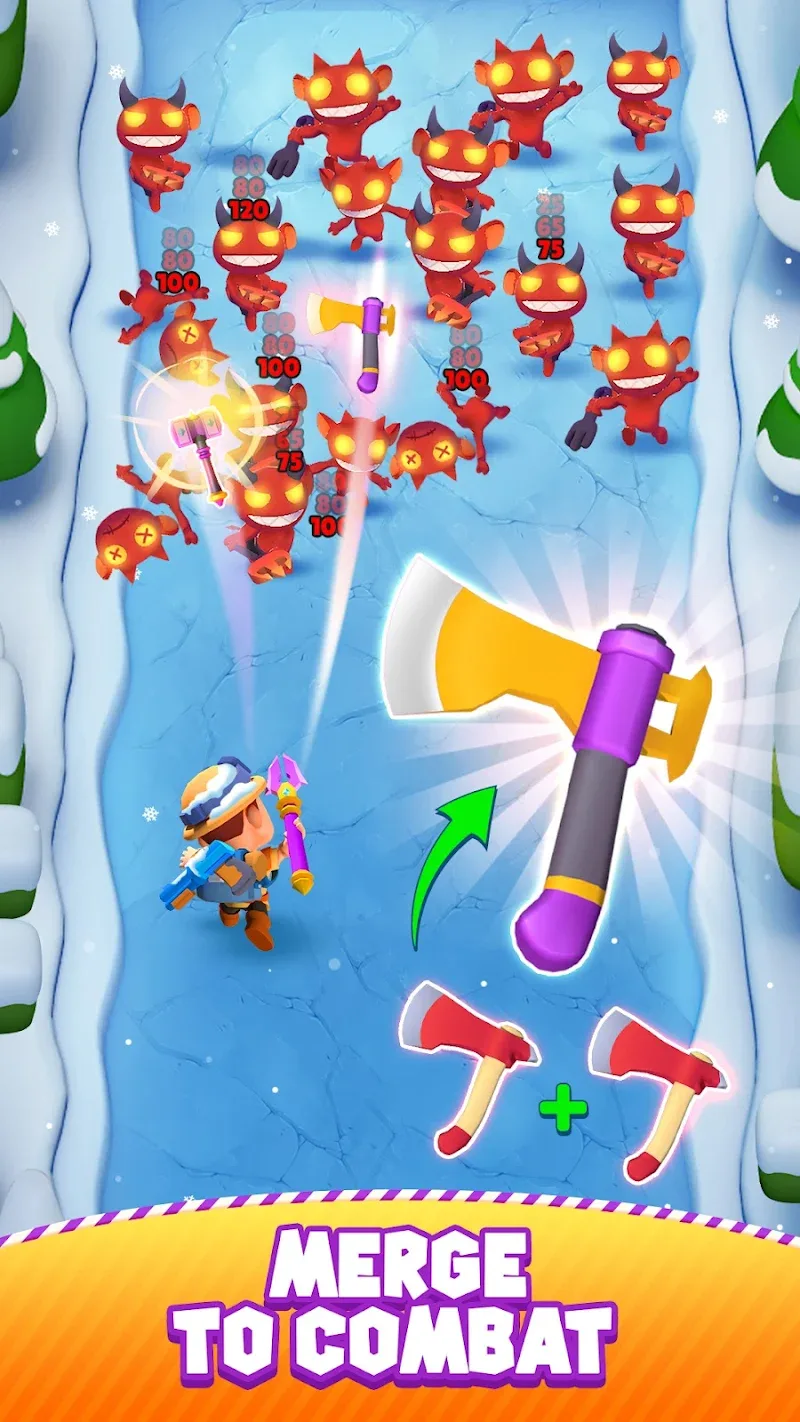Epic Merge: Roguelike TD screenshot 2