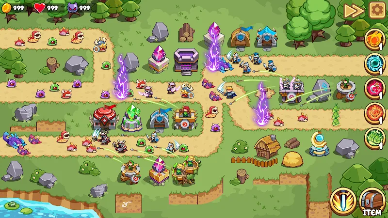 Epic King Heroes: Classic TD screenshot 2