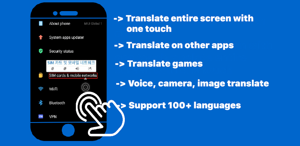 Tap To Translate Screen screenshot 1