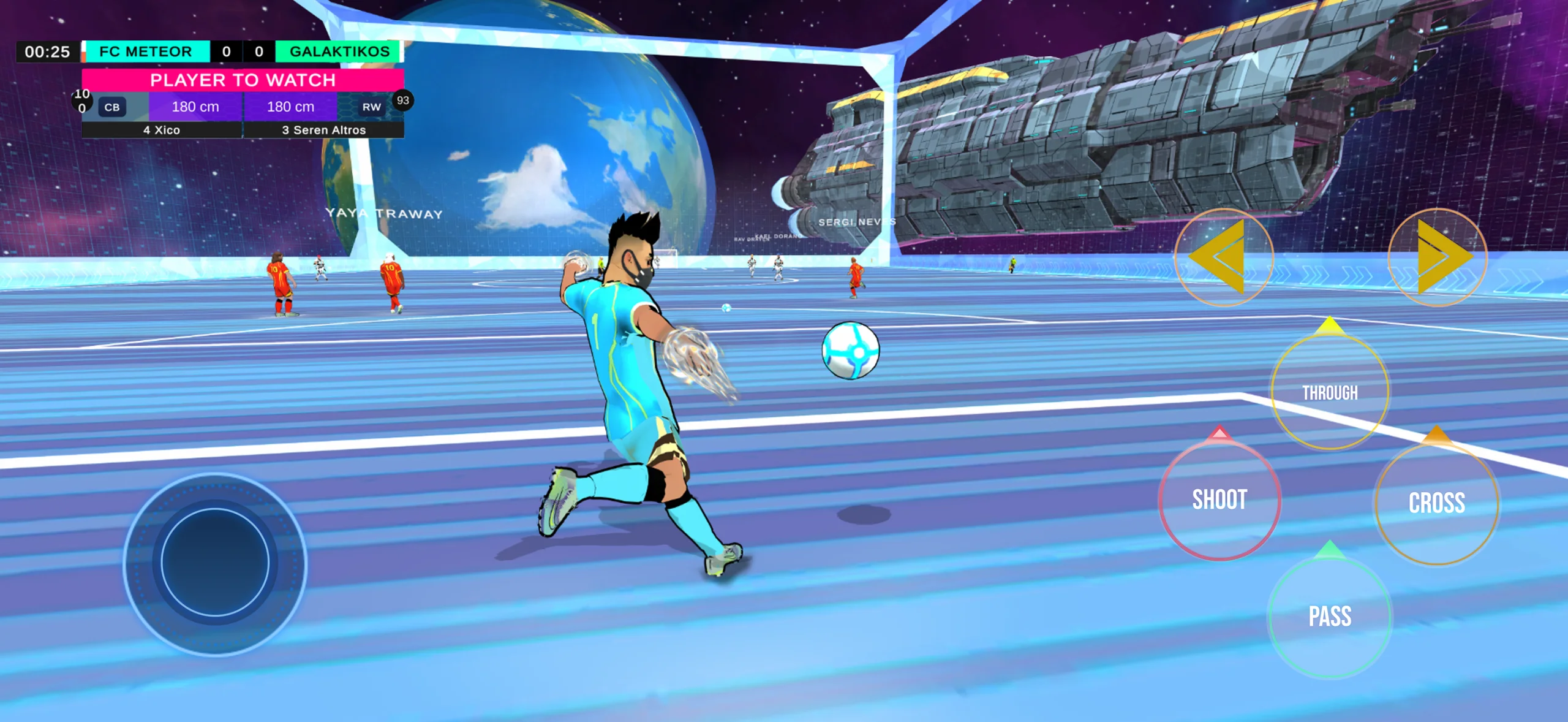 Galaxy Soccer: 3v3 Match screenshot 3