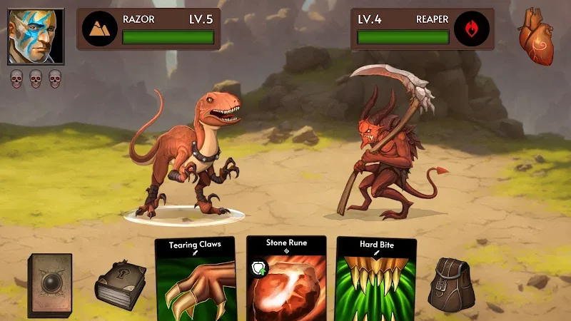 Dark Stones: Card Battle RPG screenshot 4
