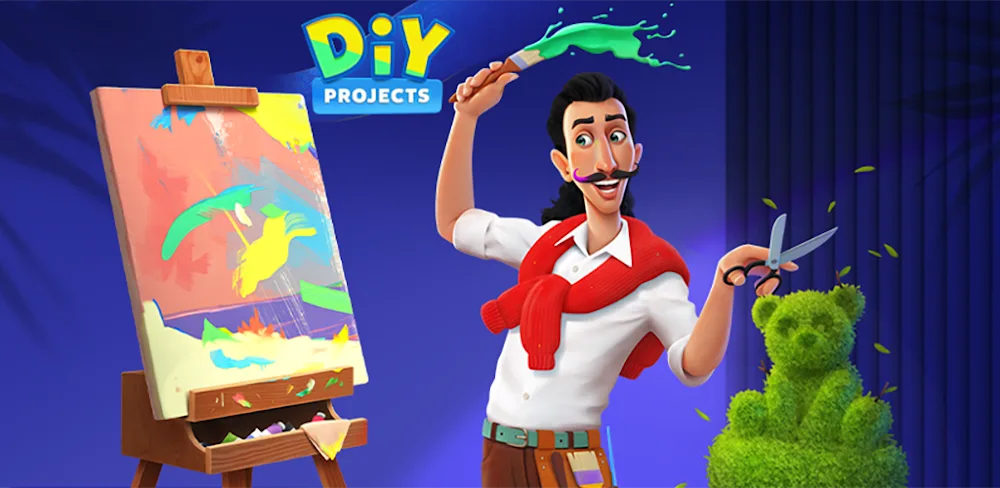 DIY Projects - Art Puzzle Game screenshot 1
