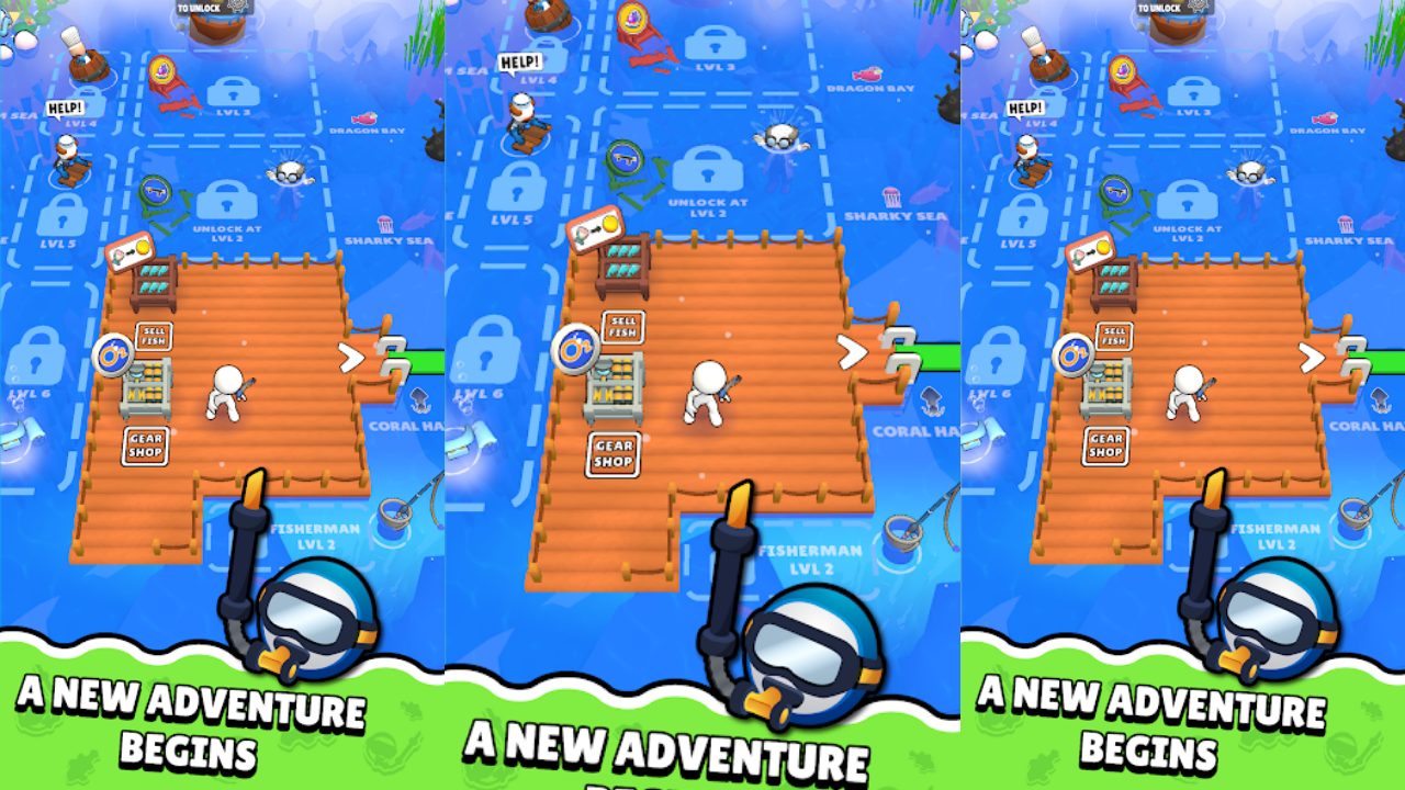 Dive & Fish screenshot 1