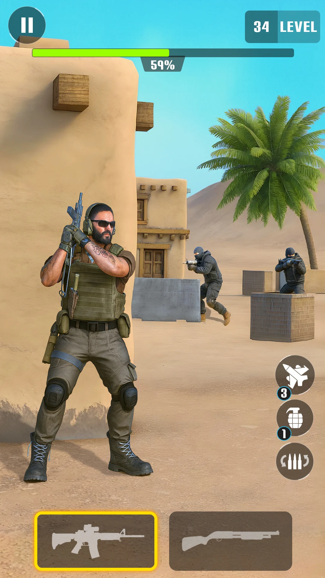 Gun Strike Game 3D screenshot 3