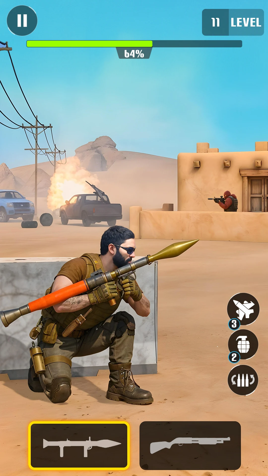 Gun Strike Game 3D screenshot 2