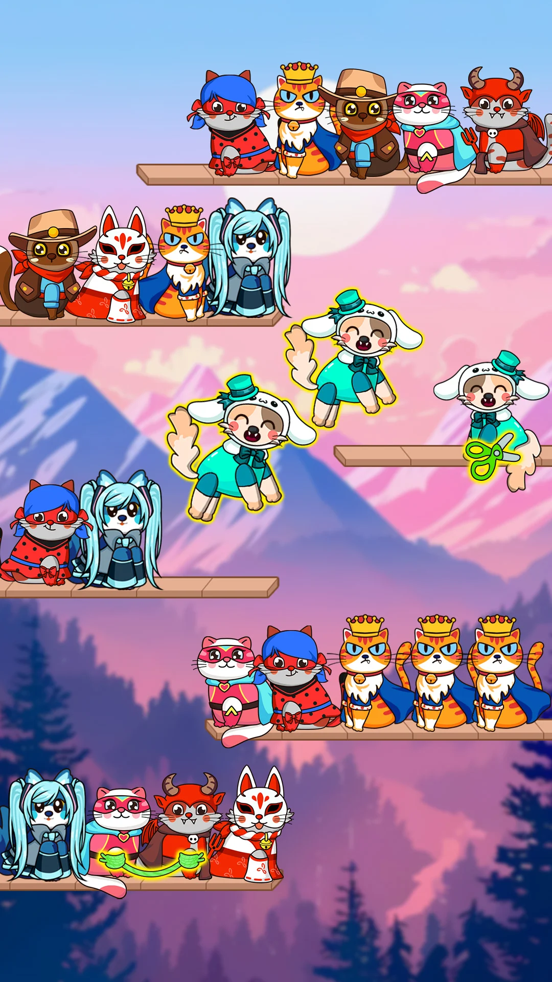 Cat Sort 2: Puzzle Game screenshot 1