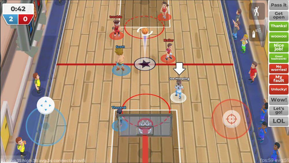 Basketball Rift screenshot 4