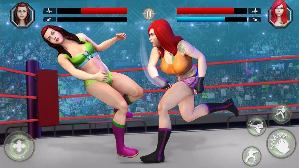 Bad Women Wrestling Game screenshot 2
