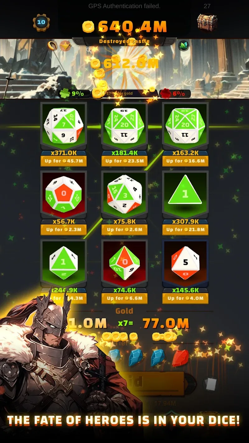 Dice Mastery: Idle Raiders screenshot 3