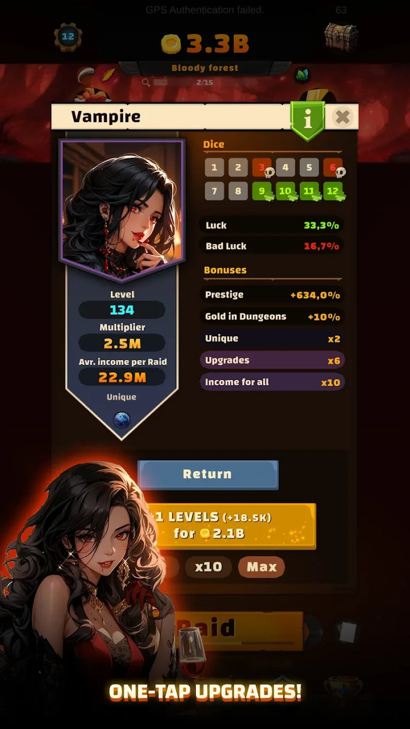 Dice Mastery: Idle Raiders screenshot 4
