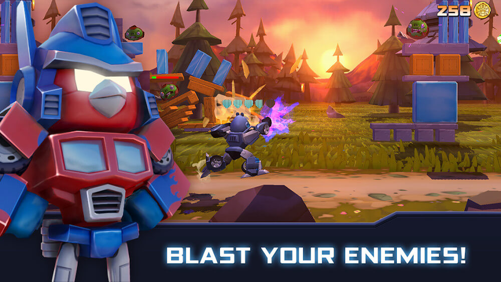 Angry Birds Transformers screenshot 2
