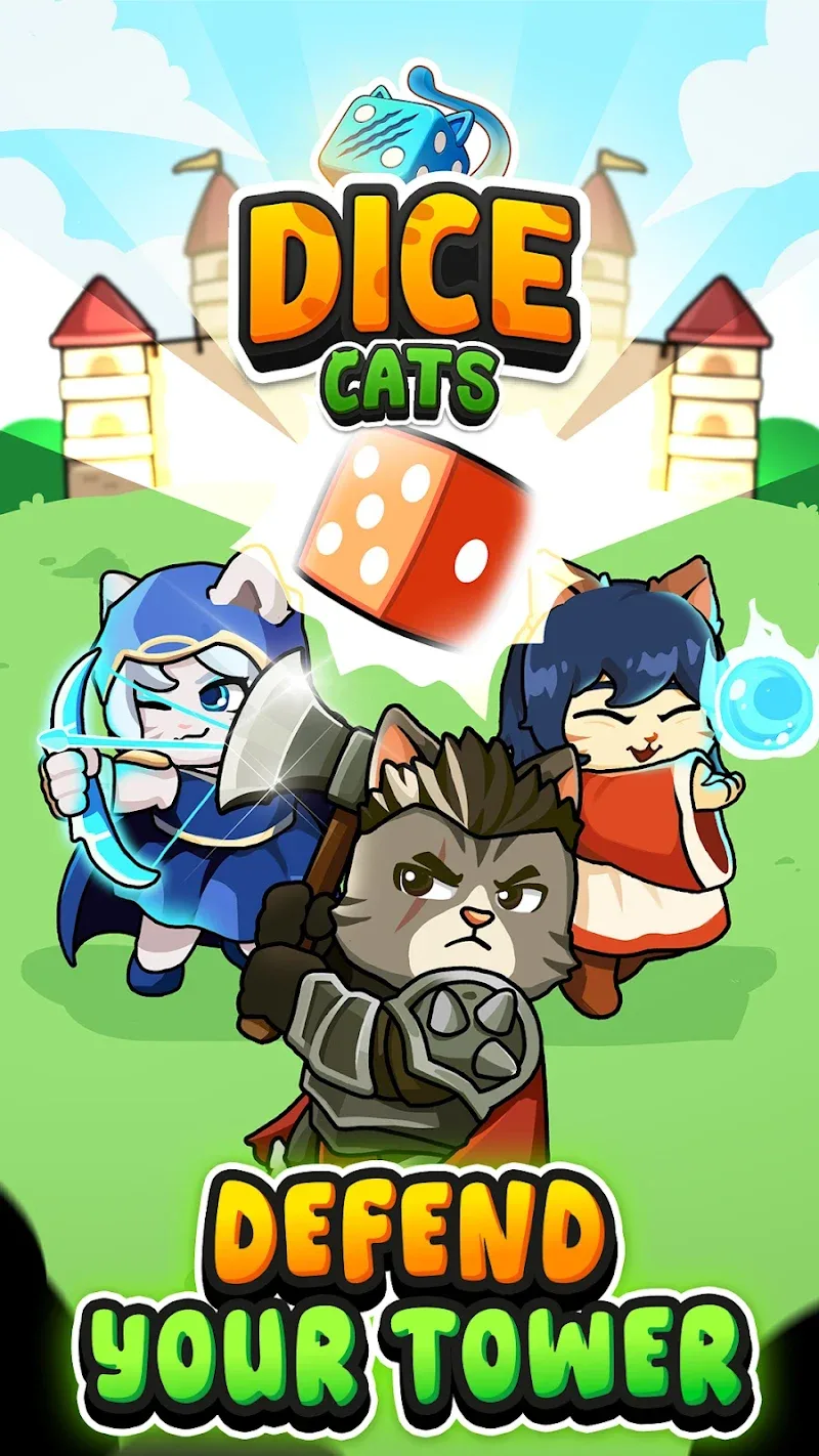 Dice Cat - Idle Games screenshot 2