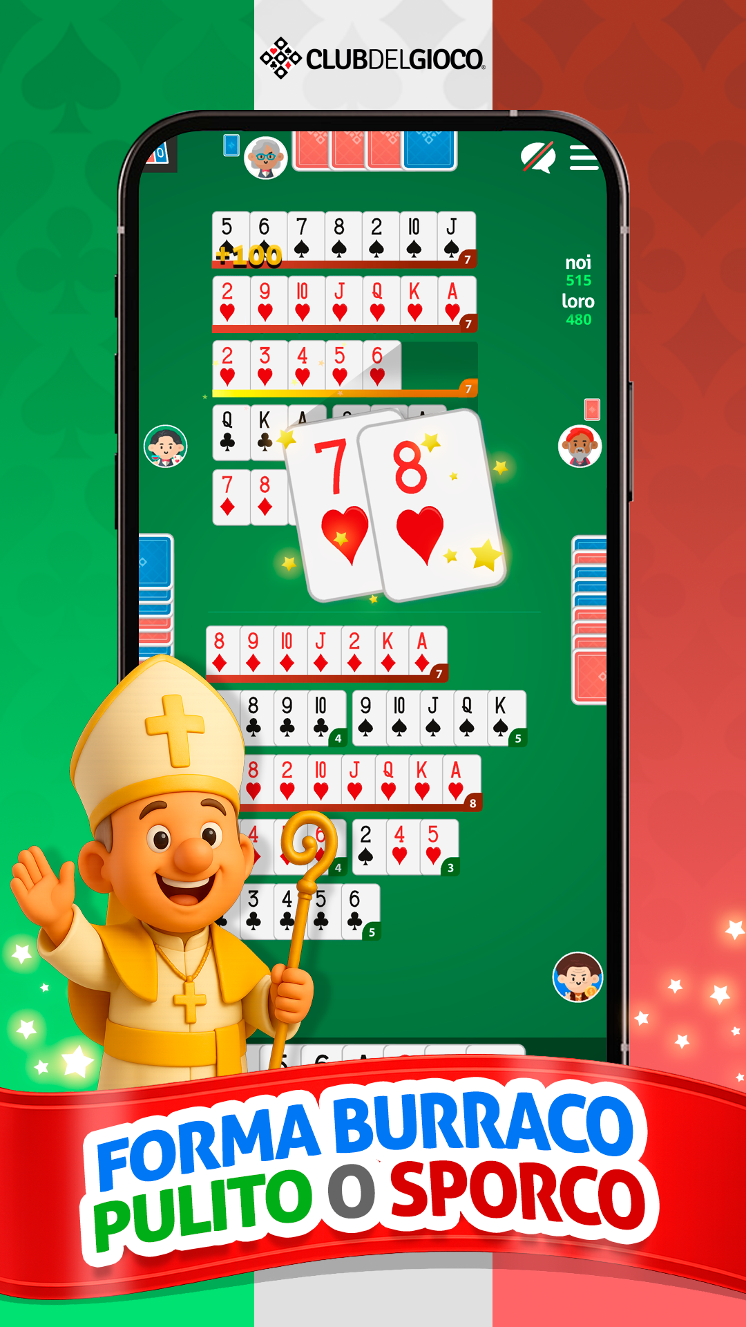 Burraco Italiano Online: Carte screenshot 2