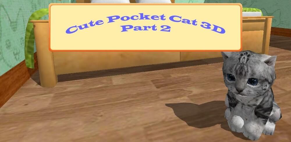 Cute Pocket Cat 3D - Part 2 screenshot 1