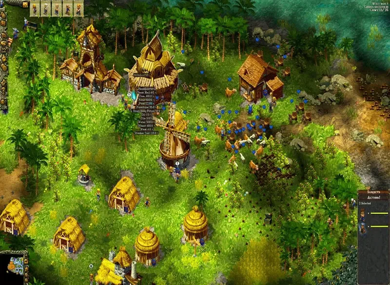Cultures: 8th Wonder of the World screenshot 2
