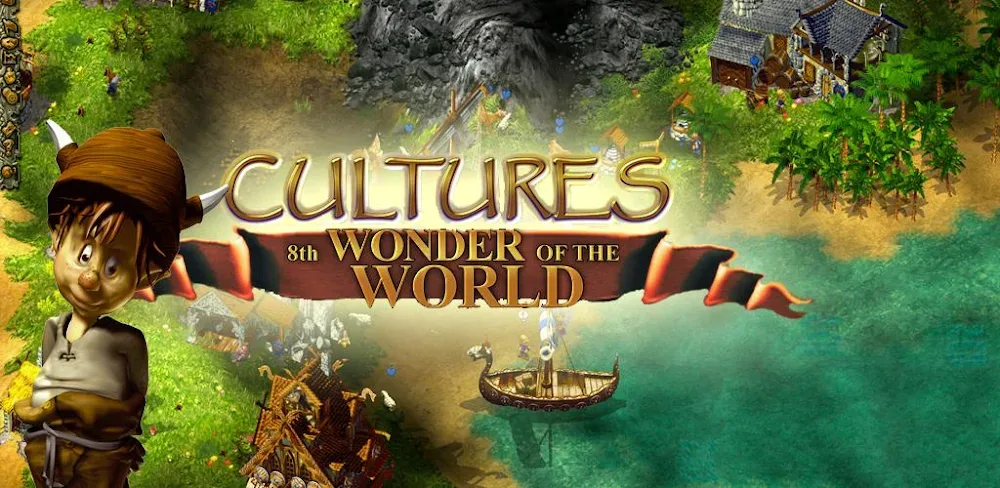 Cultures: 8th Wonder of the World screenshot 1