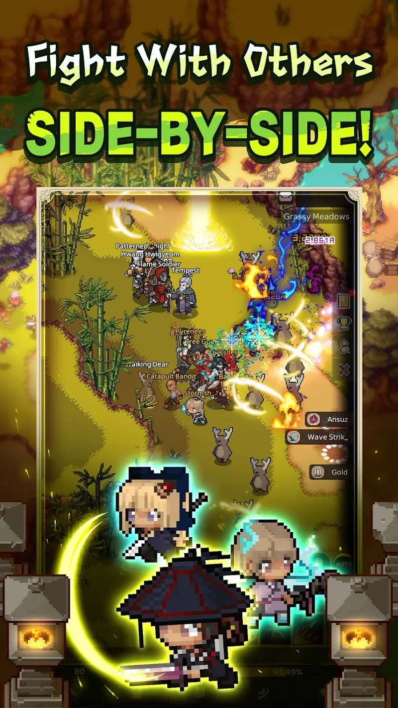 Demonic Tao: 2D MMORPG screenshot 6