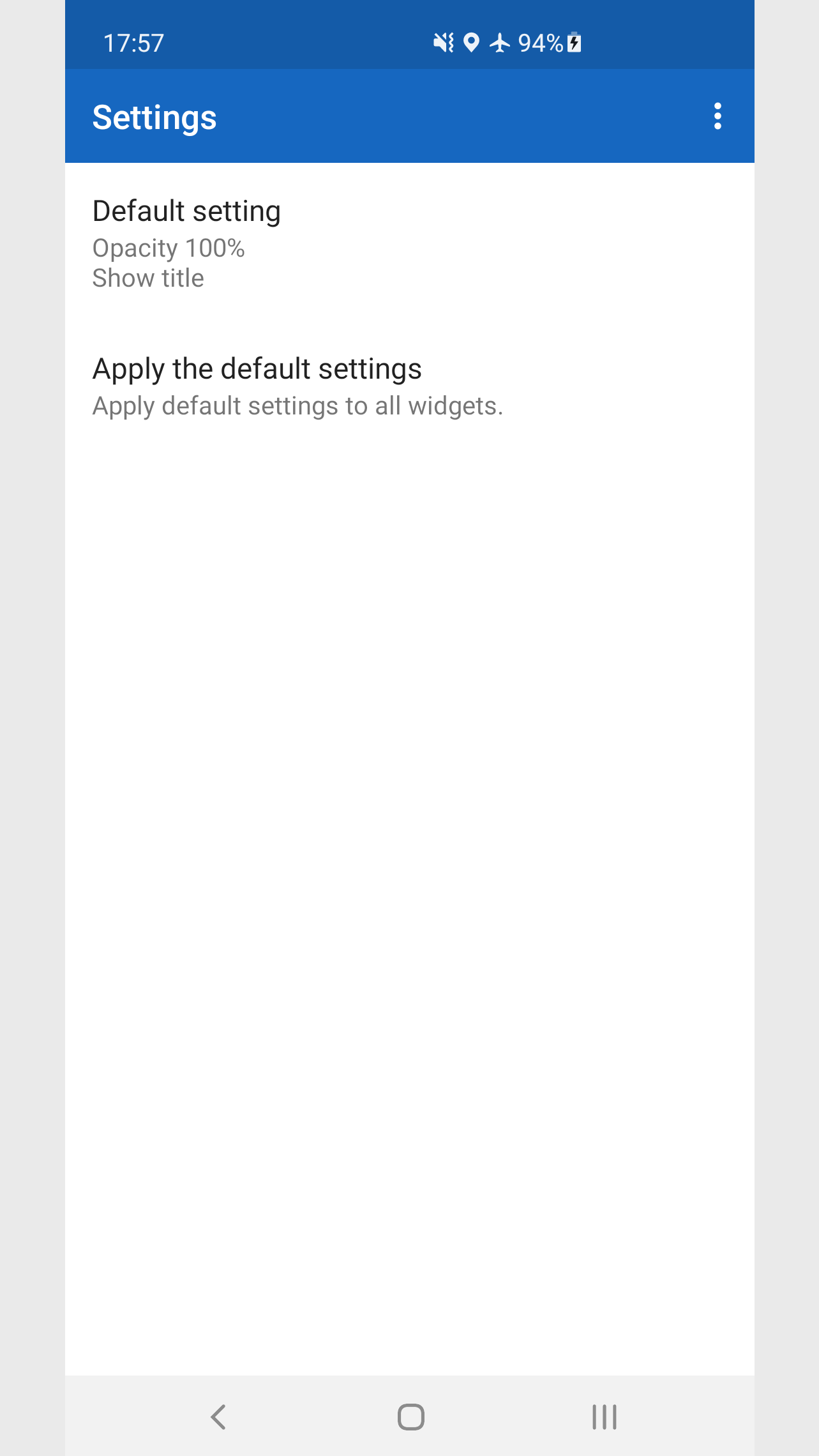 Widget Launcher screenshot 2