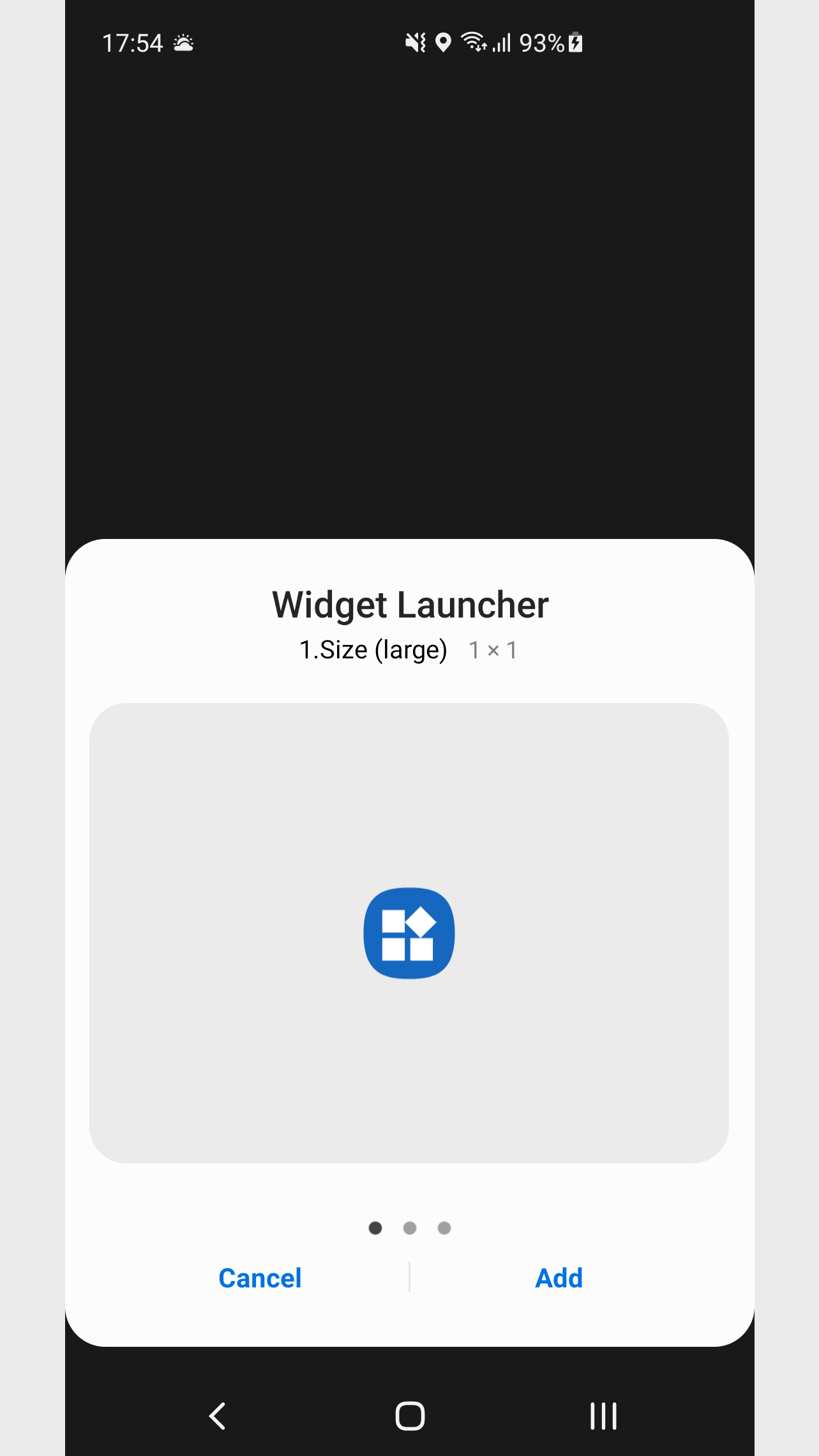 Widget Launcher screenshot 3