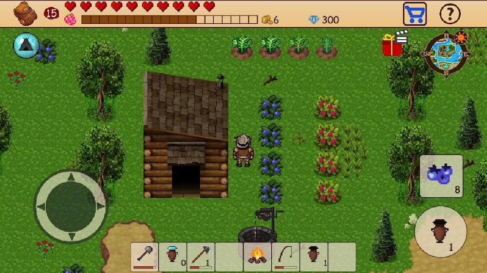 Survival RPG: Open World Pixel screenshot 2
