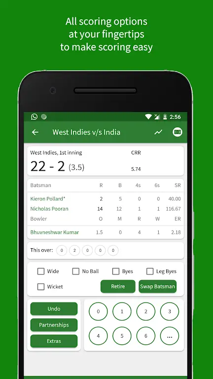 Cricket Scorer screenshot 3