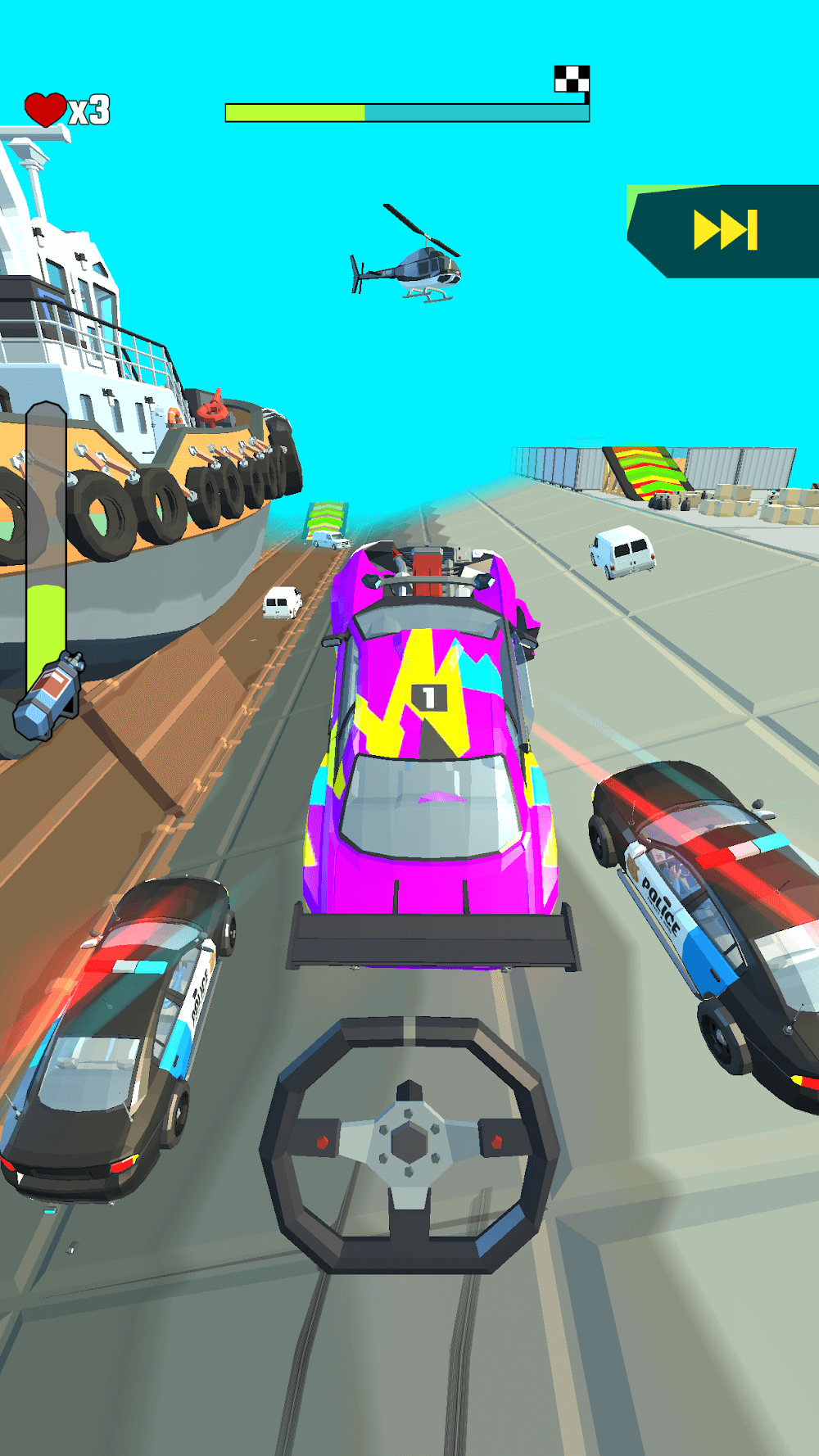 Crazy Rush 3D gameplay screenshot 4
