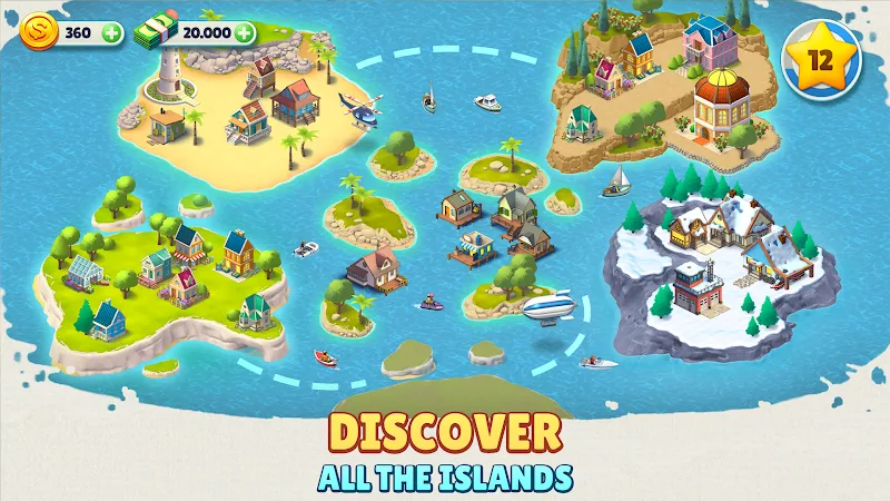 Cozy Town: Build Explore Game screenshot 4