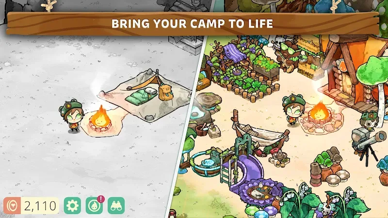 Cozy Grove: Camp Spirit screenshot 3