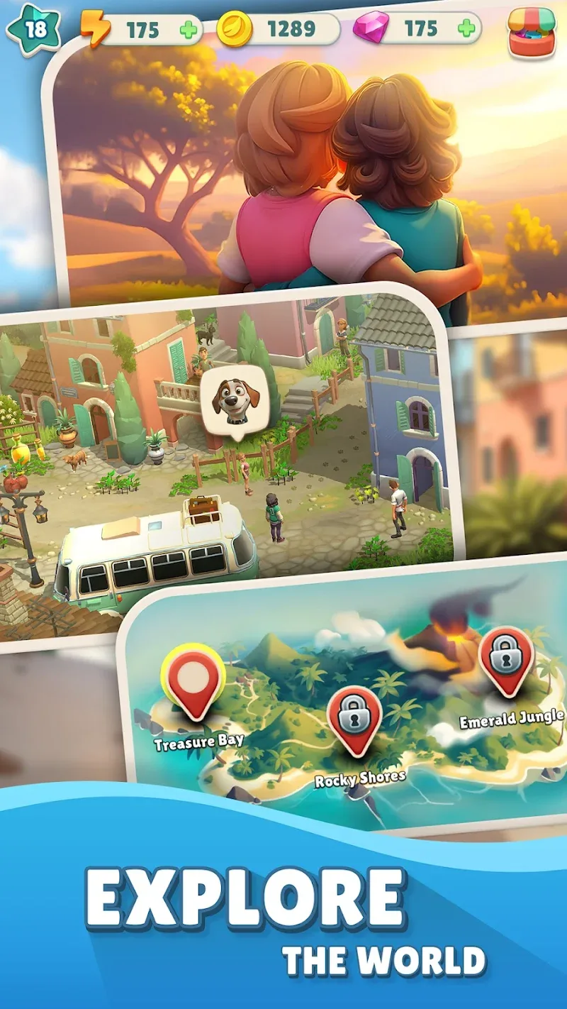 Cozy Coast Merge Adventure screenshot 3