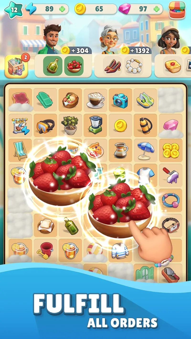 Cozy Coast Merge Adventure screenshot 4