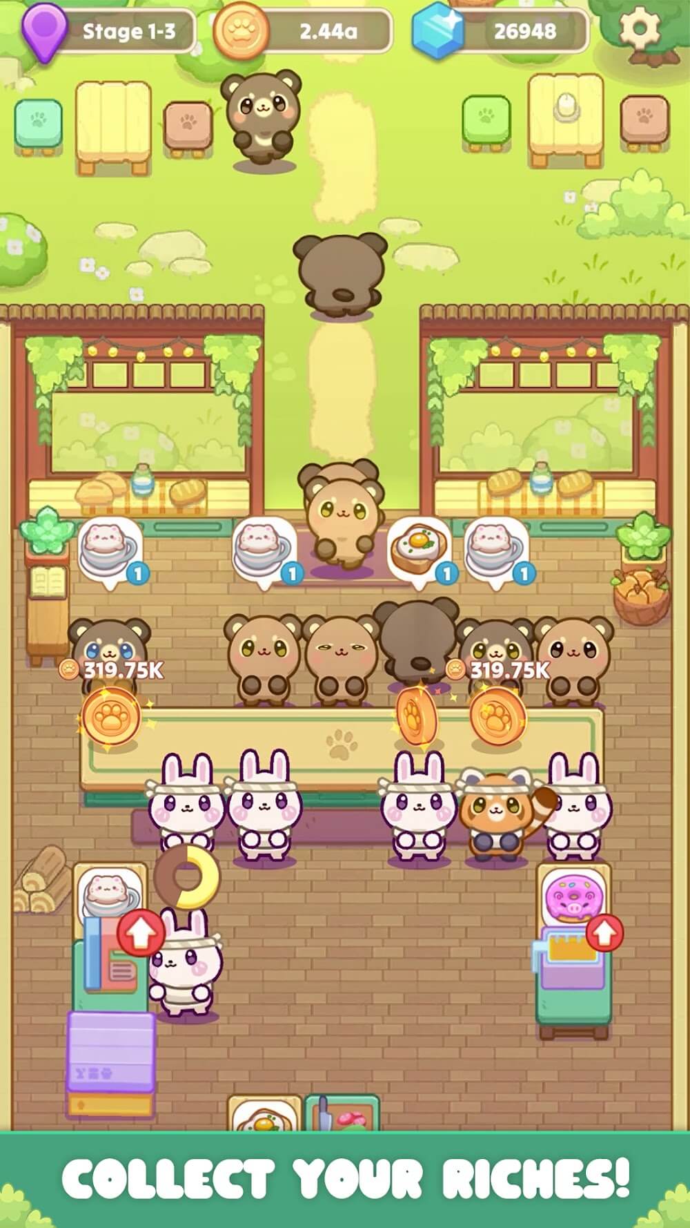 Cozy Cafe: Animal Restaurant screenshot 7
