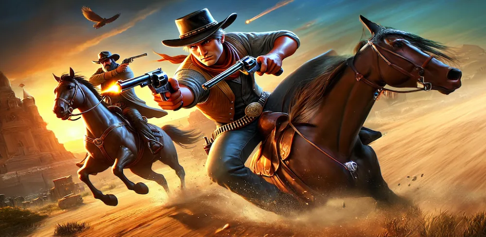 Cowboy Survival Horse Shooting screenshot 1