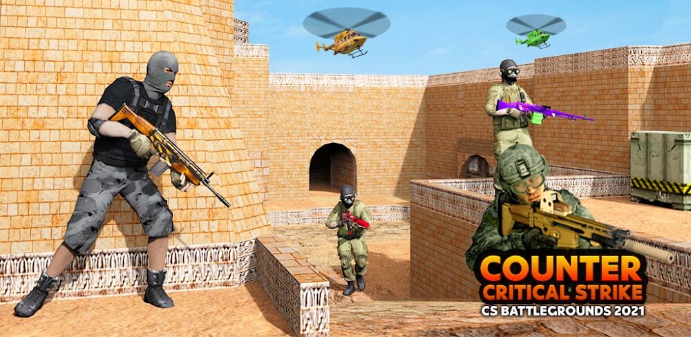 Counter Critical Strike: CS Battlegrounds screenshot 1