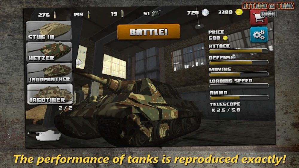 Attack on Tank - World War 2 screenshot 2