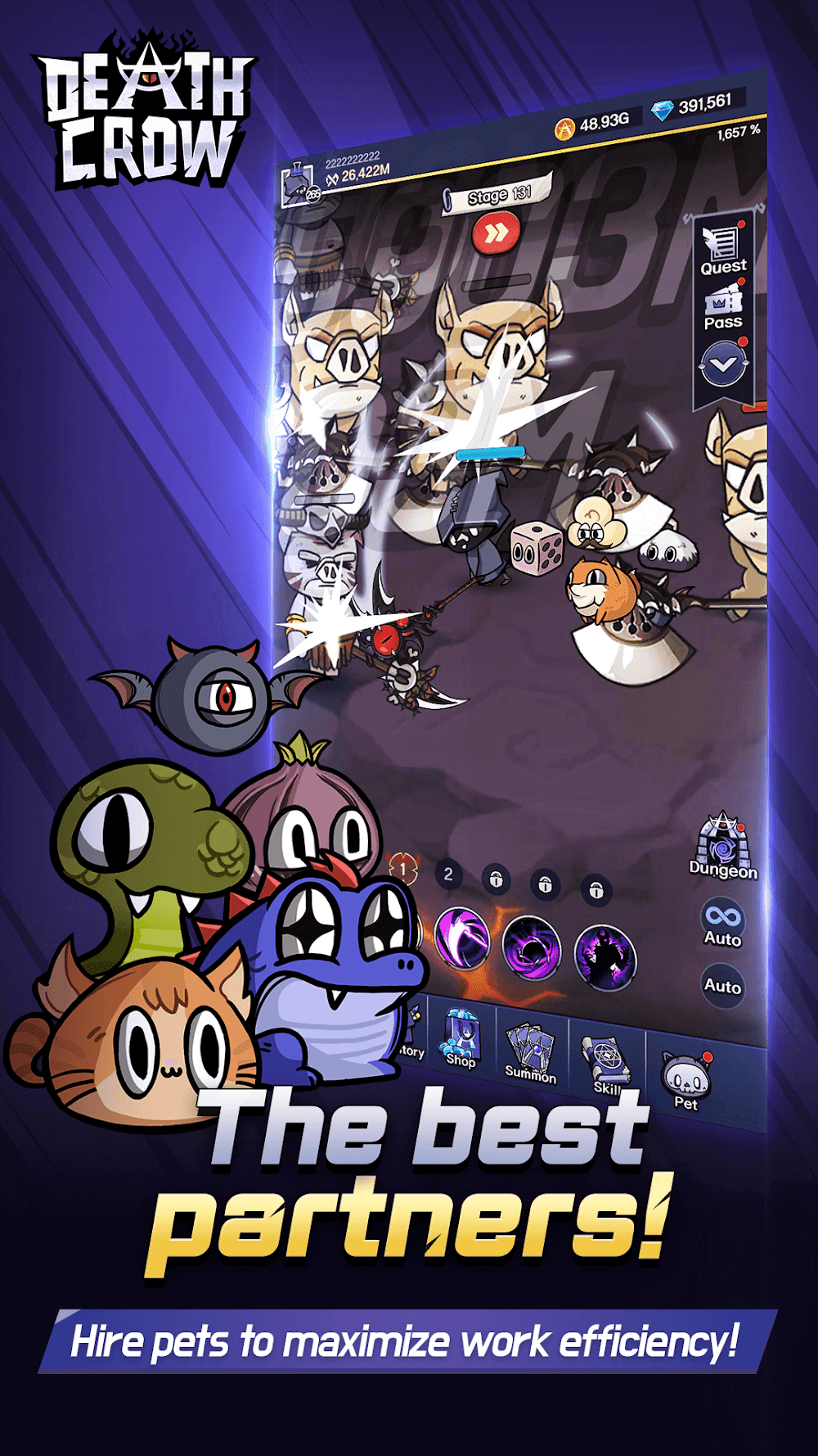 Death Crow: DC Idle RPG screenshot 7
