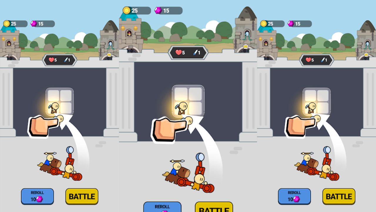 Bag Battle: Units Clash screenshot 1