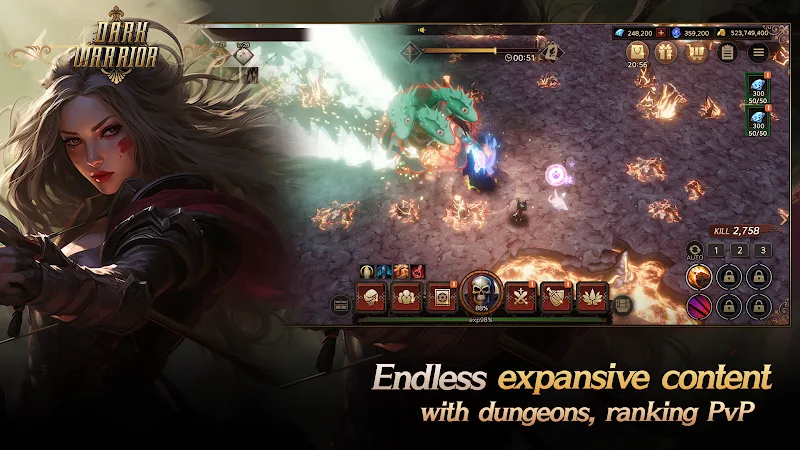 Dark Warrior Idle screenshot 3
