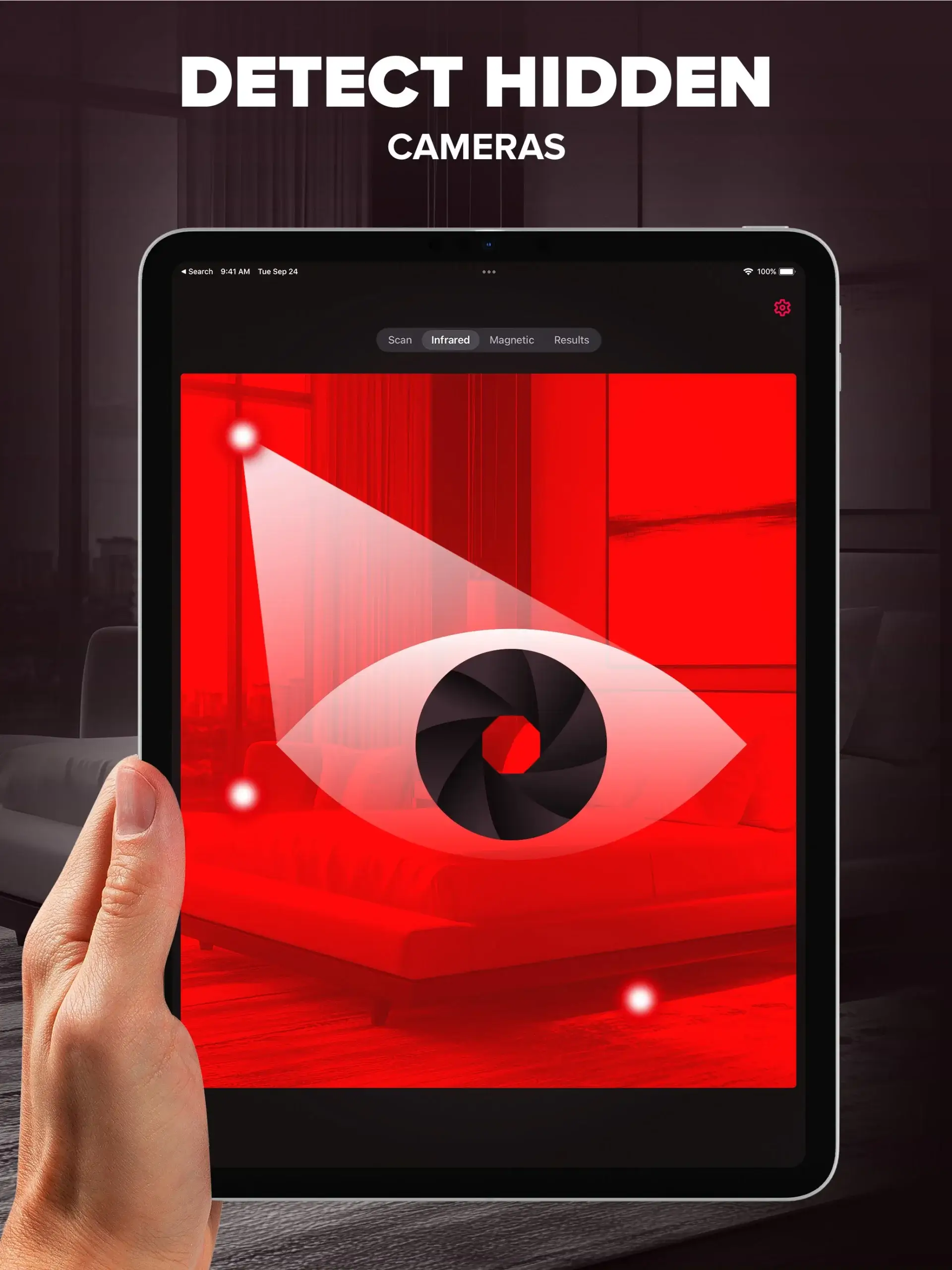 Spy Camera Network Scanner PRO screenshot 1