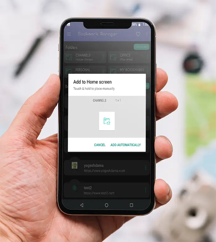 Bookmark Manager - URL manager screenshot 5