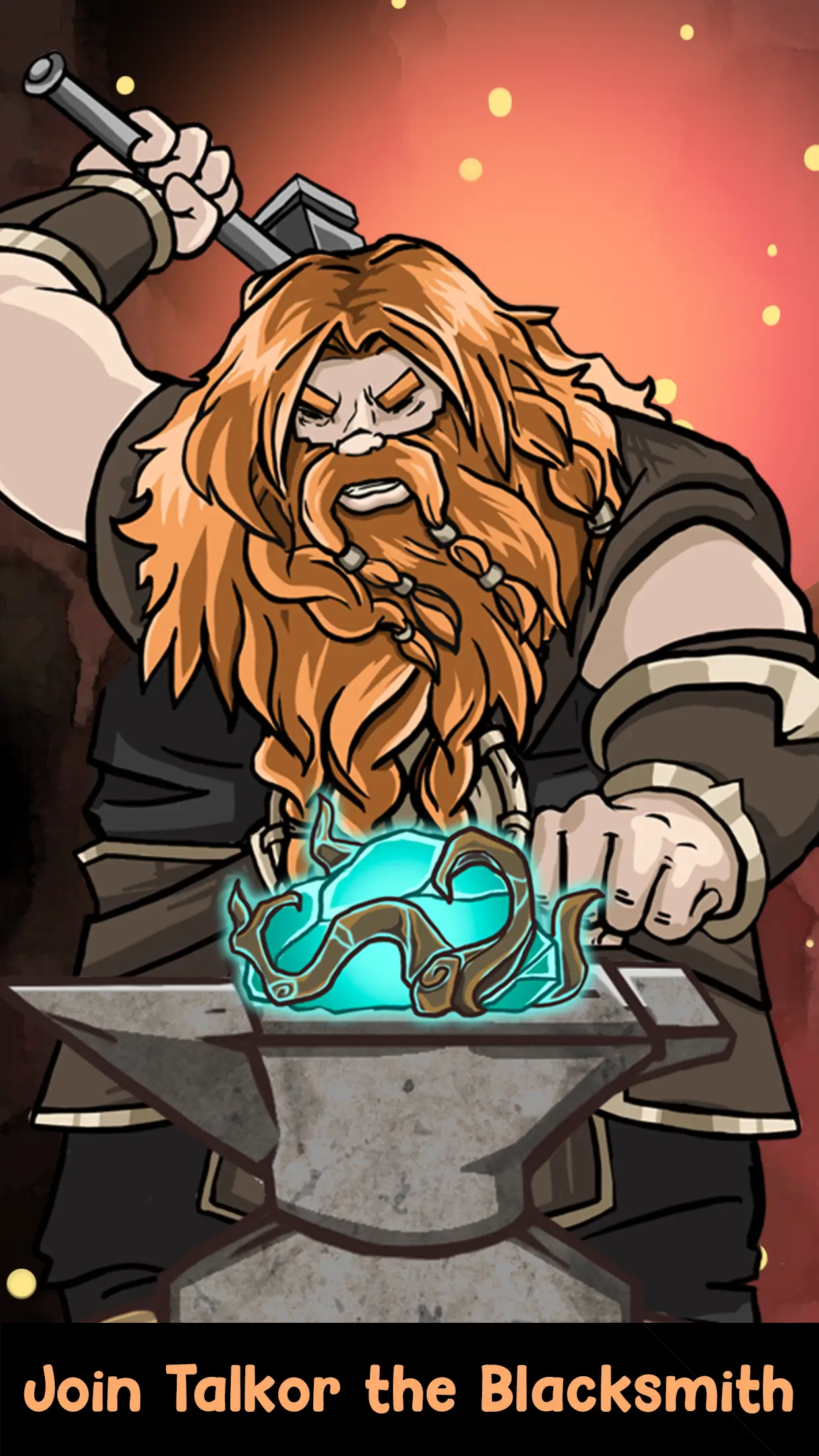 Medieval Clicker Blacksmith screenshot 1
