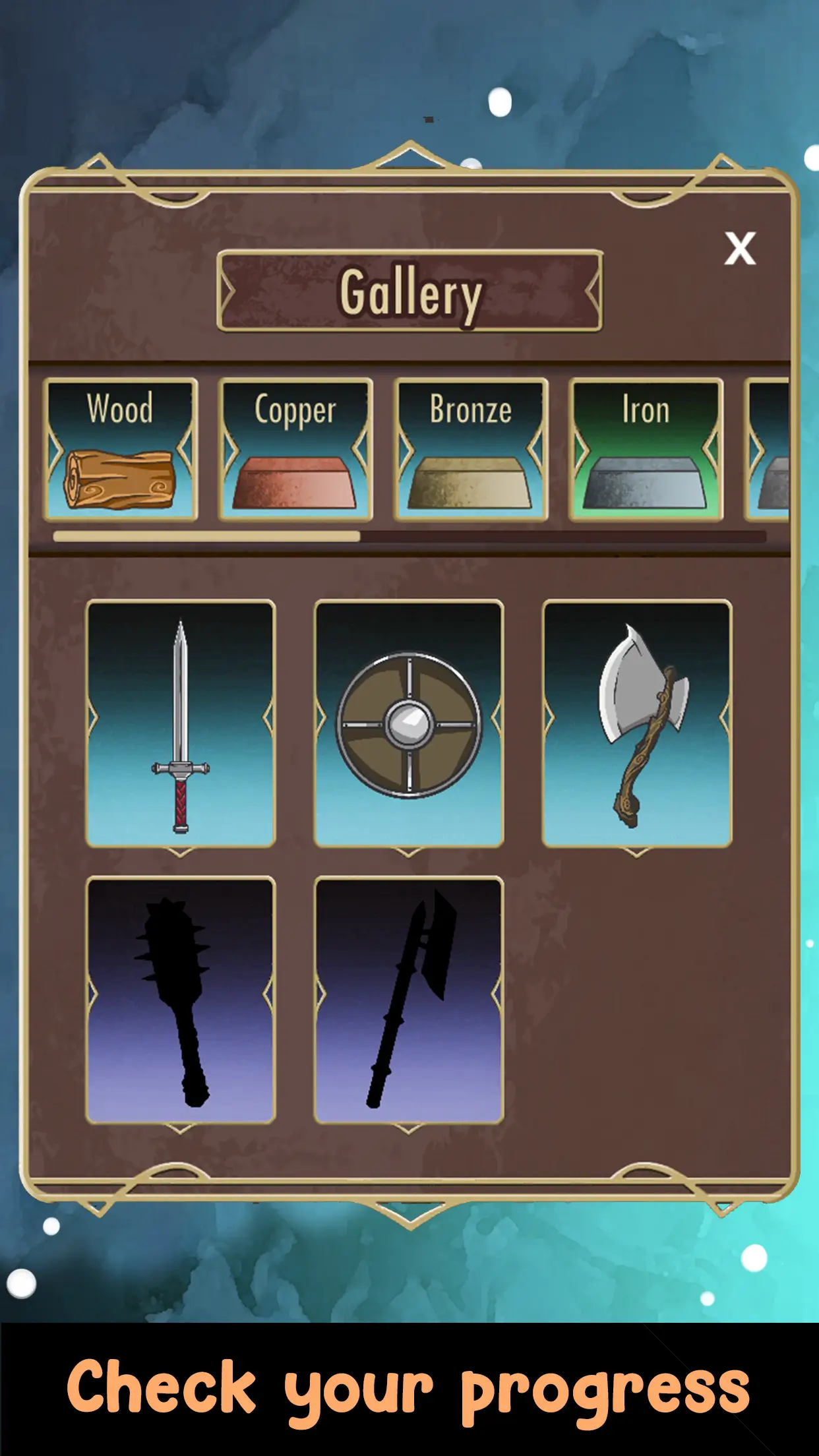 Medieval Clicker Blacksmith screenshot 3