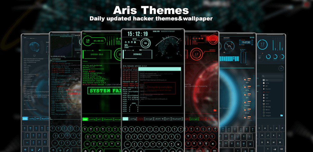 Aris Launcher screenshot 1