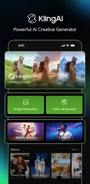 Kling AI screenshot 1